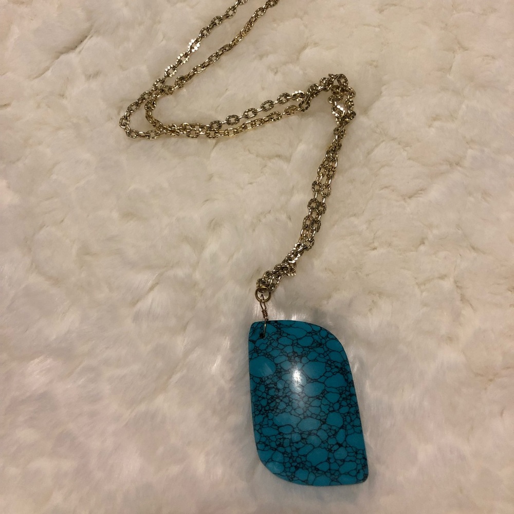 Turquoise Pendant Neckalce